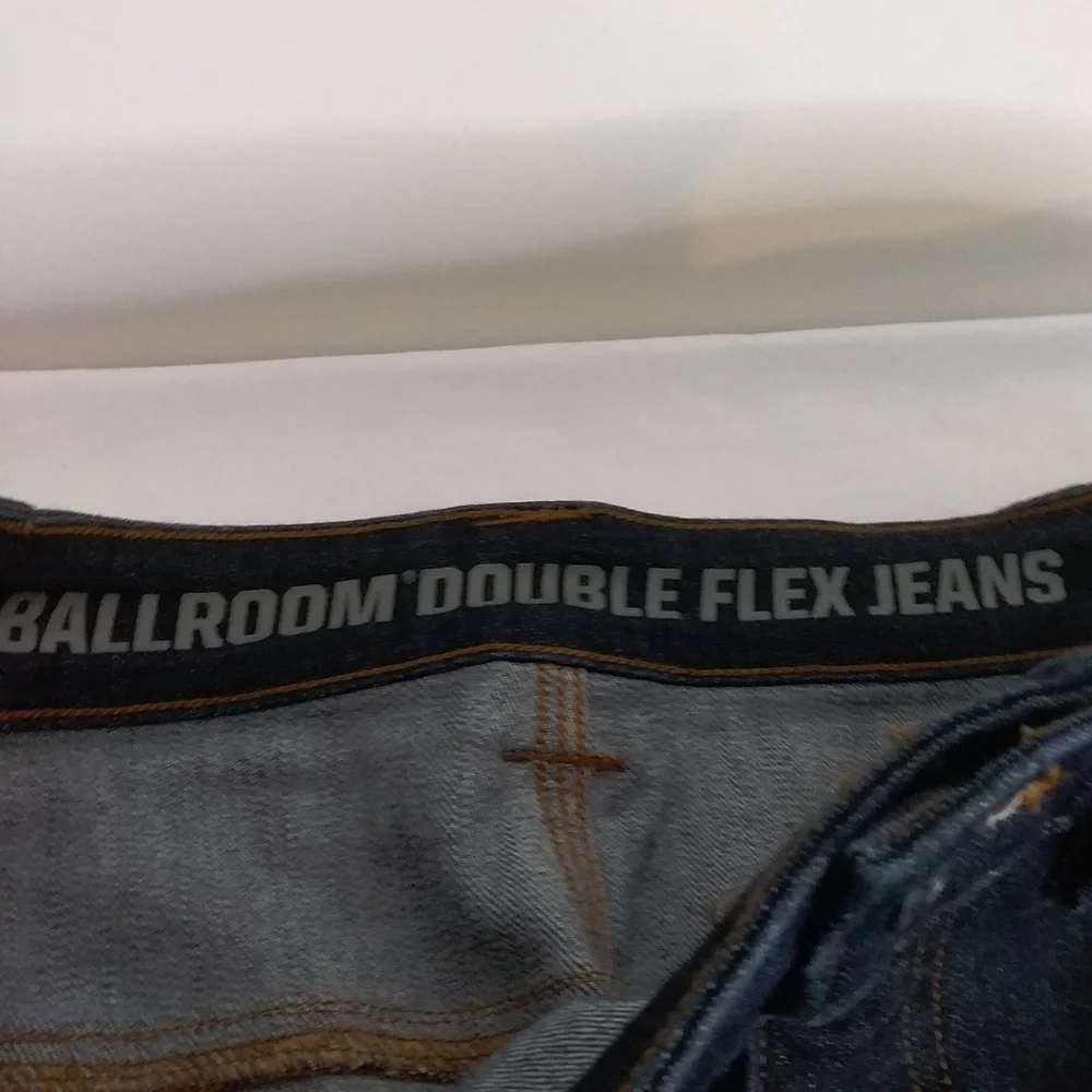 SOLD Duluth Trading NWOT Men's Indigo Ballroom Double Flex Slim Fit Jeans 36x32 - Picture 3 of 14